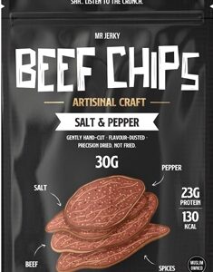 mrjerky beef chips [salt & pepper]
